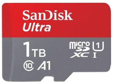 SanDisk Ultra microSDXC 1TB 120MB/s UHS-I A1 SanDisk Ultra microSDXC 1TB 120MB/s UHS-I A1