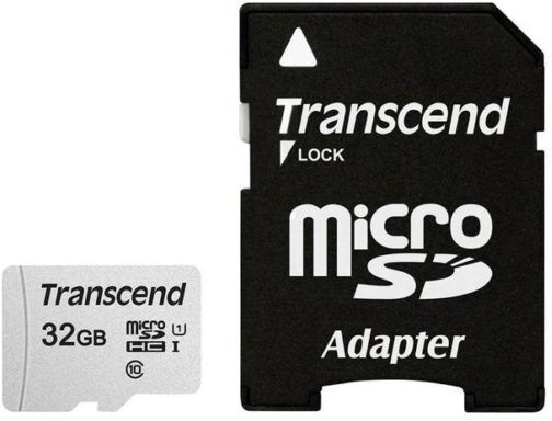 Transcend 300S 32GB microSDHC U1 (R100 W25 MB/s)