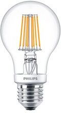 E27 Philips Filament E27 LED-lamput 7,5W (60W) (Päärynä, Kirkas, Himmennettävä)