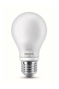 E27 2x Philips E27 LED-lamput 4,5W (40W) (Päärynä, Huuruinen)