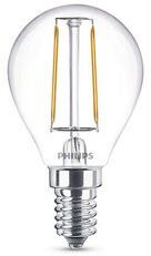 E14 Philips Filament E14 LED-lamput 2W (25W) (Kiilto, Kirkas)