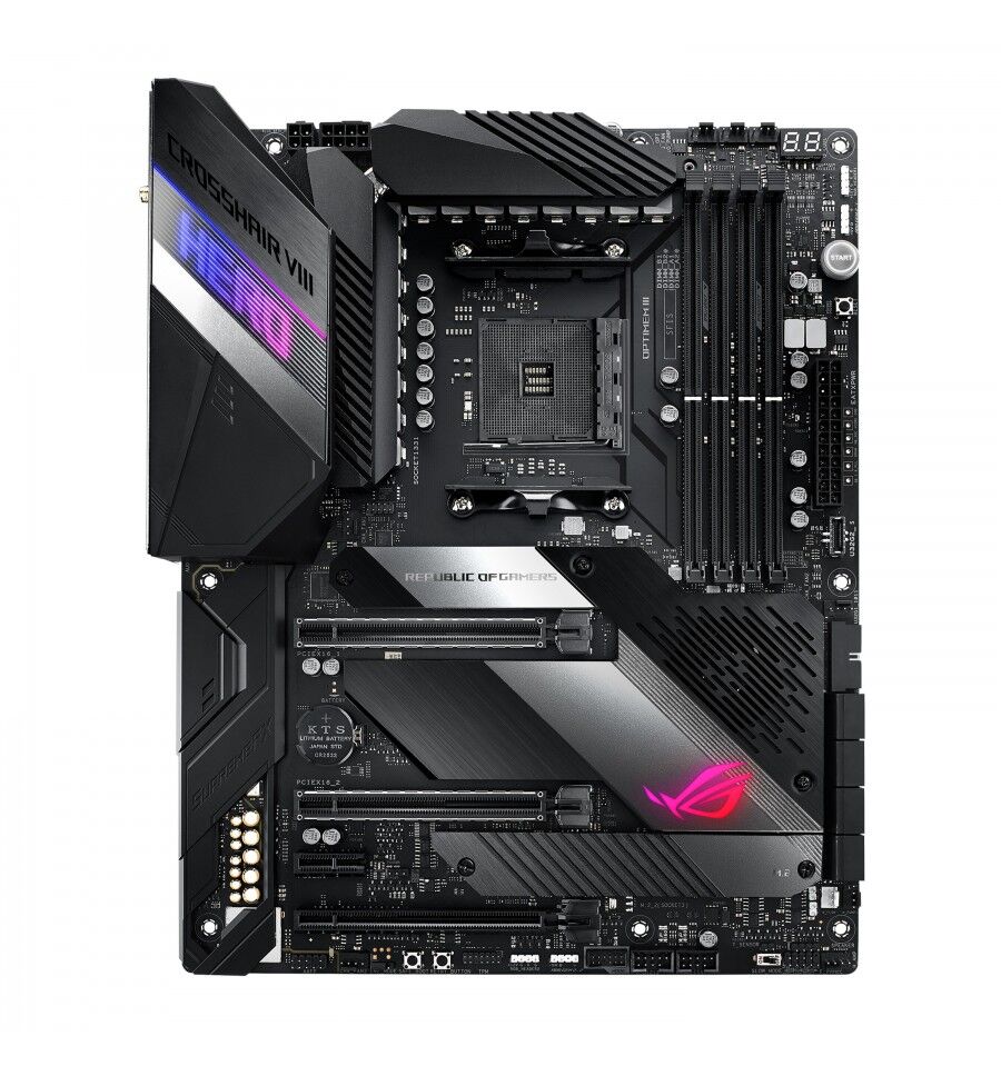 Asus ROG Crosshair VIII Hero (WI-FI) emolevy Kanta AM4 ATX AMD X570