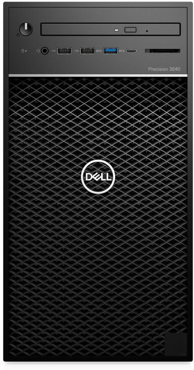 Dell Precision 3640 10. sukupolven Intel® Core™ i7 i7-10700 16 GB DDR4-SDRAM 256 SSD Tower Musta PC Windows 10 Pro