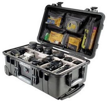 Peli 1510 Carry On Case varustekotelo Musta