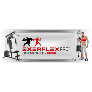 Loos & Co Exerflex Pro Fitness Cable 4,8mm kuntosalilaitevaijeri