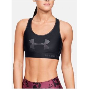 Under Armour Mid Keyhole Graphic -urheiluliivit, Musta 1344333