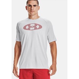 Under Armour Men's UA Tech™ 2.0 Lockertag Short Sleeve - T-paita - Harmaa (014)