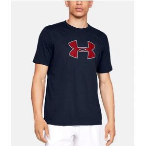 Under Armour Big Logo SS -T-paita, Tummansininen/punainen