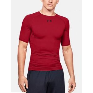 Under Armour HG Armour Comp  SS -Kompressio t-paita, Punainen