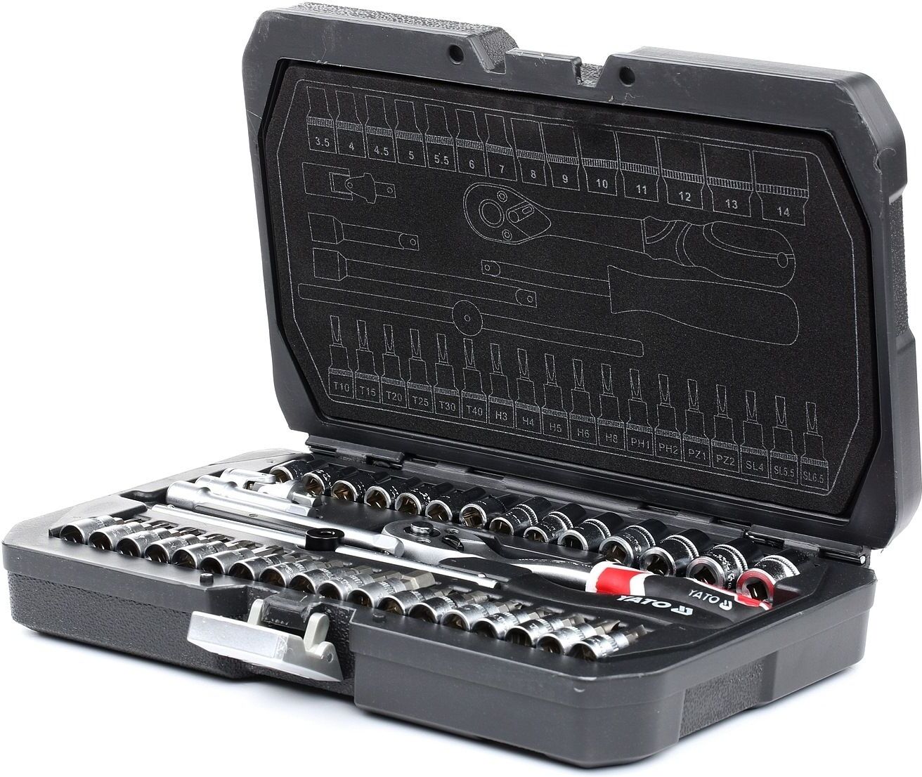 YATO Hylsyavainsarja  YT-14471 Hylsysarjat YATO Hylsyavainsarja  YT-14471 Hylsysarjat