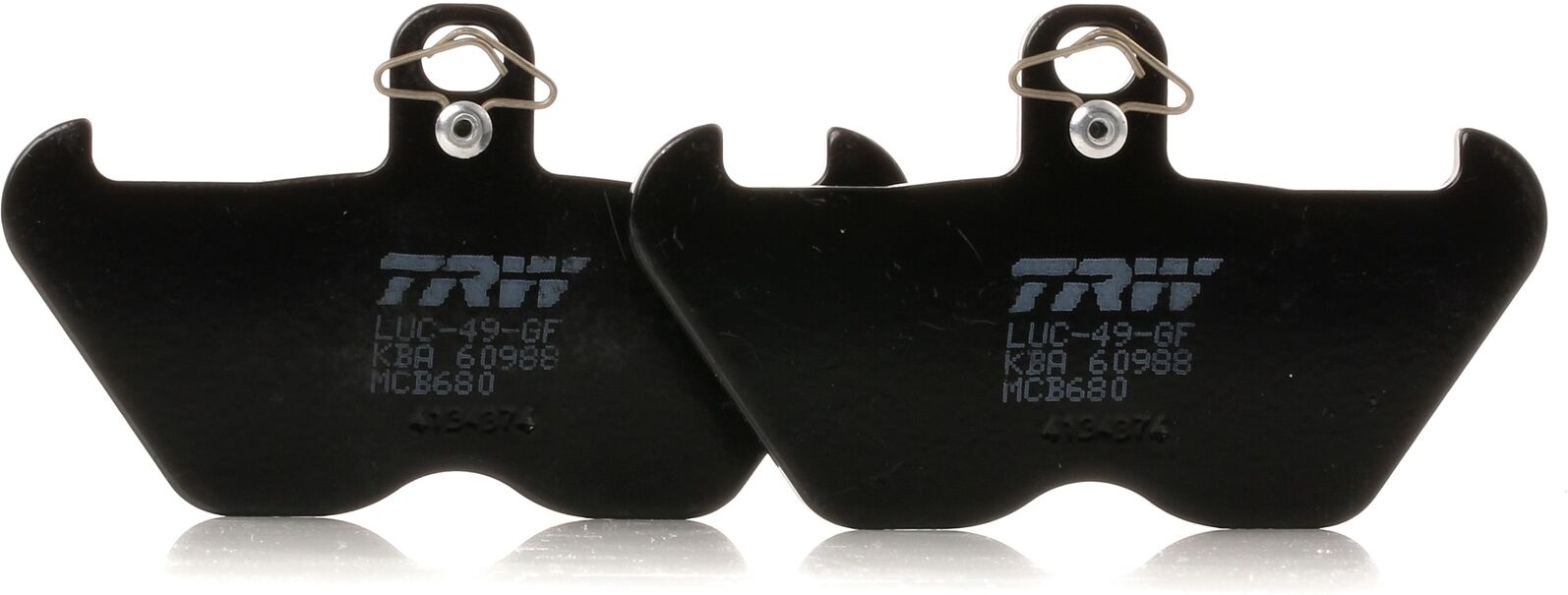 TRW Jarrupalat  MCB680 Jarrupalasarja,Jarrupala, Levyjarru TRW Jarrupalat  MCB680 Jarrupalasarja,Jarrupala, Levyjarru