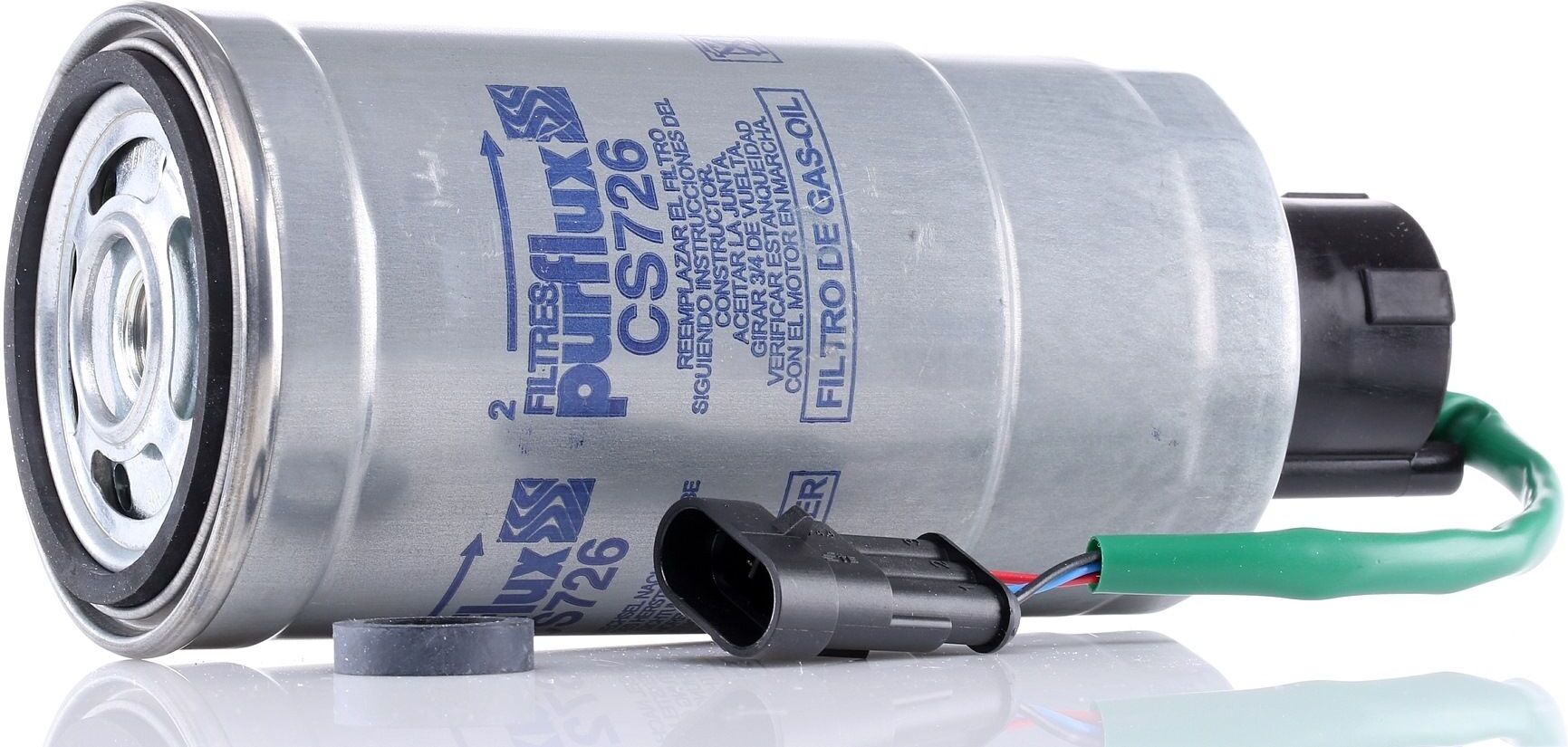 PURFLUX Polttoainesuodatin FIAT,PEUGEOT,CITROËN CS726 1340176080,77362258,190693  190694,1906C2 PURFLUX Polttoainesuodatin FIAT,PEUGEOT,CITROËN CS726 1340176080,77362258,190693  190694,1906C2