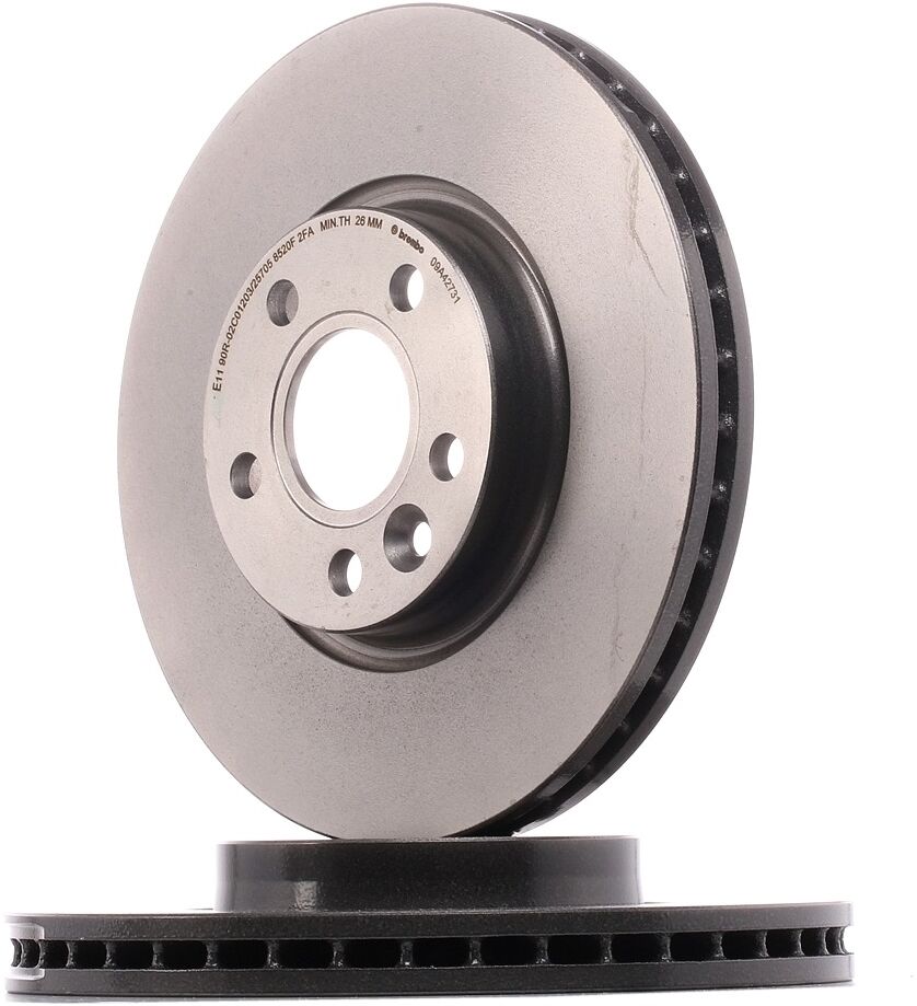 BREMBO Jarrulevyt COATED DISC LINE 09.A427.31 Jarrulevy VOLVO,V70 III BW,V60,XC70 II,S80 II AS,S60 II