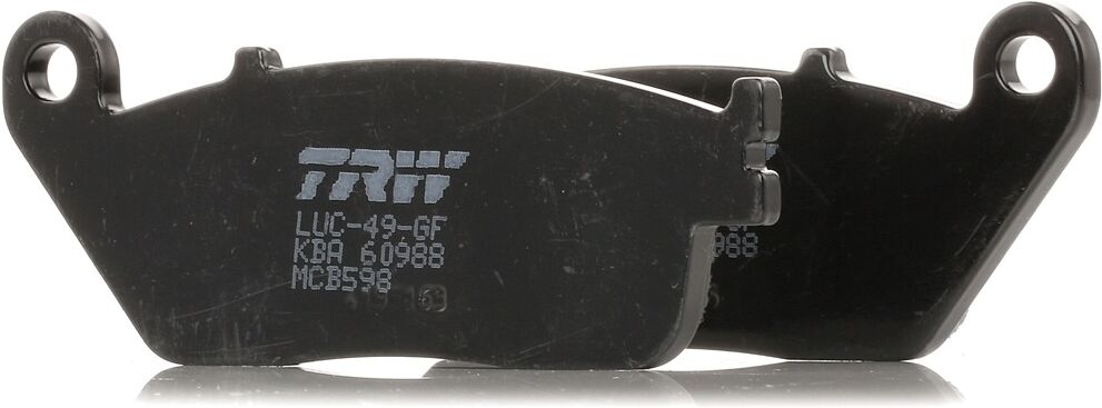 TRW Jarrupalat MCB598 Jarrupalasarja,Jarrupala, Levyjarru TRW Jarrupalat MCB598 Jarrupalasarja,Jarrupala, Levyjarru