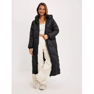 Vero Moda - Talvitakit - Black - Vmuppsala Long Coat Noos - Takit  - Gender: female - Size: Large