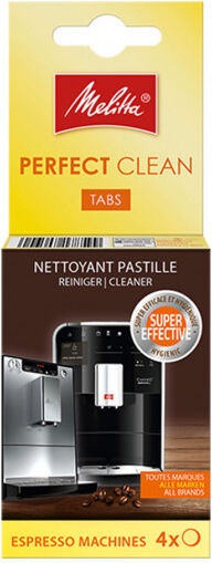 Puhdistustabletit Melitta "Perfect Clean", 4 kpl. Puhdistustabletit Melitta "Perfect Clean", 4 kpl.
