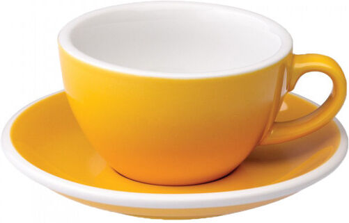 Cappuccino kuppi ja lautanen Loveramics "Egg Yellow", 200 ml Cappuccino kuppi ja lautanen Loveramics "Egg Yellow", 200 ml