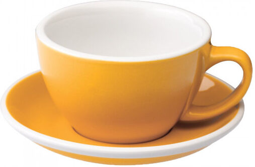 Café Latte kuppi ja lautanen Loveramics "Egg Yellow", 300 ml Café Latte kuppi ja lautanen Loveramics "Egg Yellow", 300 ml