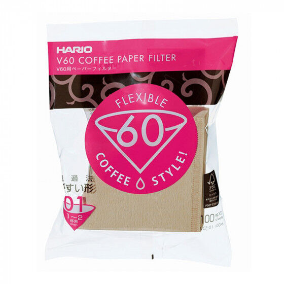 Hario paperisuodattimet "Misarashi V60-1" Hario paperisuodattimet "Misarashi V60-1"