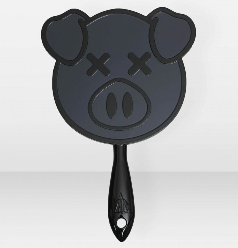 Jeffree Star Cosmetics Hand Mirror Black Pig Jeffree Star Cosmetics Hand Mirror Black Pig