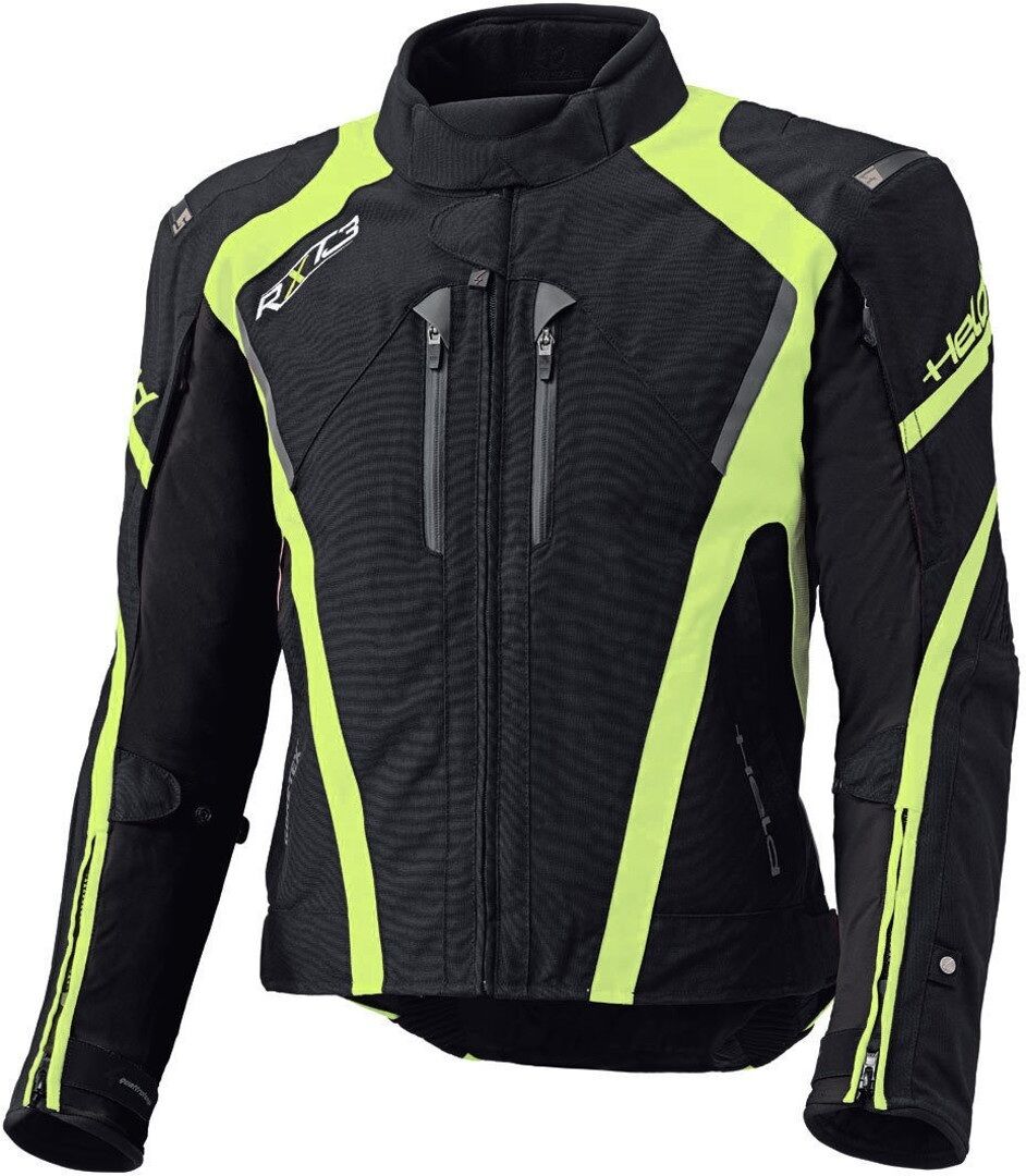 Held Imola II Tekstiili takki Musta Keltainen unisex M Held Imola II Tekstiili takki Musta Keltainen unisex M