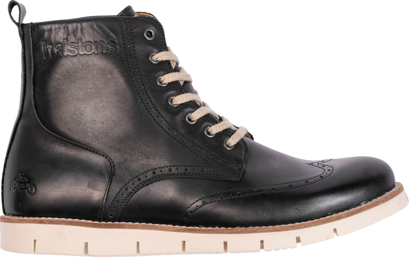 Helstons Holey Moottoripyörä saappaat Musta unisex 45 Helstons Holey Moottoripyörä saappaat Musta unisex 45