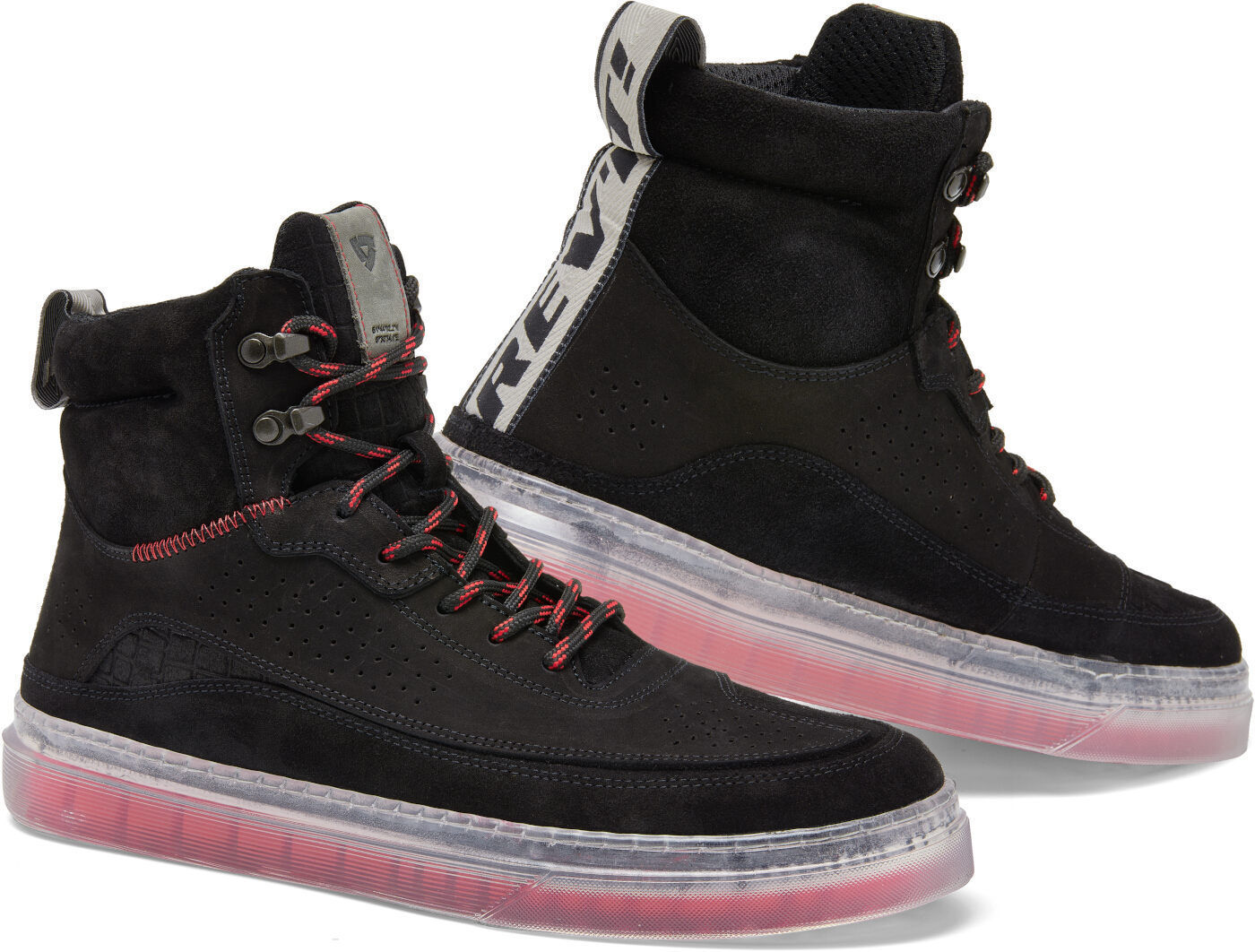 Revit Filter Moottoripyörä Kengät Musta Punainen unisex 47 Revit Filter Moottoripyörä Kengät Musta Punainen unisex 47