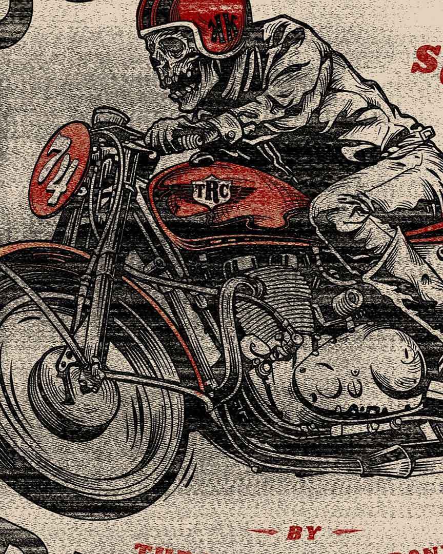 Rokker Lost Riders Monitoimiputki Punainen unisex yksi koko Rokker Lost Riders Monitoimiputki Punainen unisex yksi koko