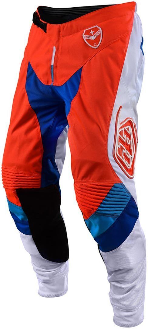 Troy Lee Designs SE Corse Housut  - Valkoinen Oranssi - Size: 30 Troy Lee Designs SE Corse Housut  - Valkoinen Oranssi - Size: 30