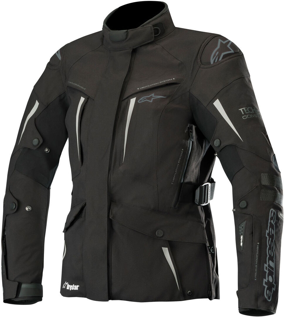 Alpinestars Stella Yaguara Drystar Tech Air Moottoripyörä tekstiili takit  - Musta - Size: L Alpinestars Stella Yaguara Drystar Tech Air Moottoripyörä tekstiili takit  - Musta - Size: L