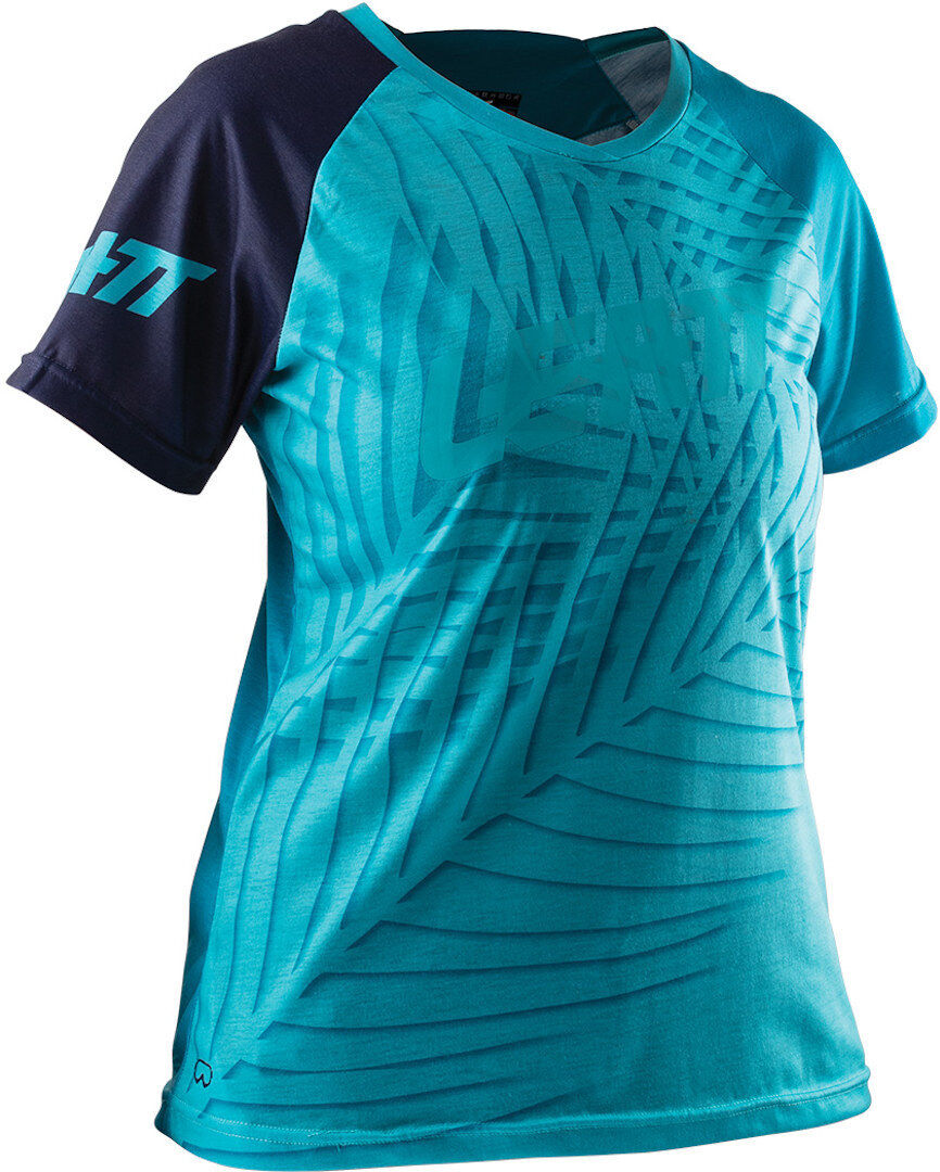 Leatt DBX 2.0 Hyvät polkupyörän lyhythihainen jersey  - Turkoosi - Size: L Leatt DBX 2.0 Hyvät polkupyörän lyhythihainen jersey  - Turkoosi - Size: L