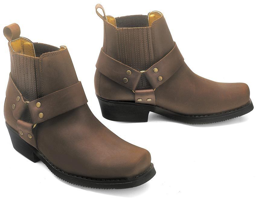 Kochmann City Biker Moottoripyörä kengät  - Ruskea - Size: 46 Kochmann City Biker Moottoripyörä kengät  - Ruskea - Size: 46