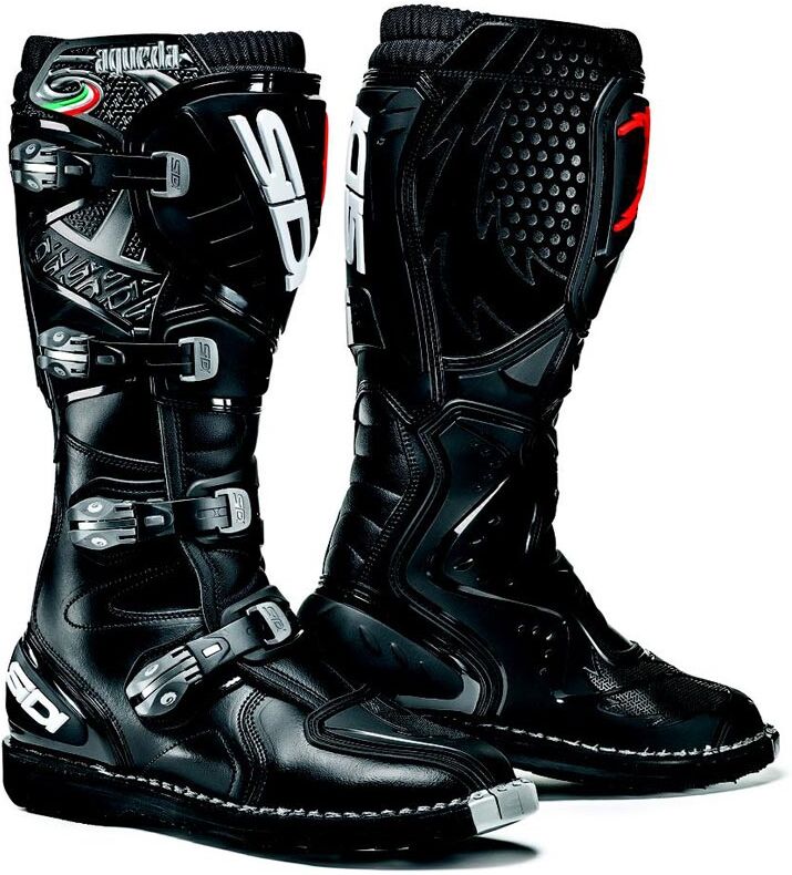 Sidi Agueda Motocross Boots Motocross saappaat  - Musta - Size: 45 Sidi Agueda Motocross Boots Motocross saappaat  - Musta - Size: 45