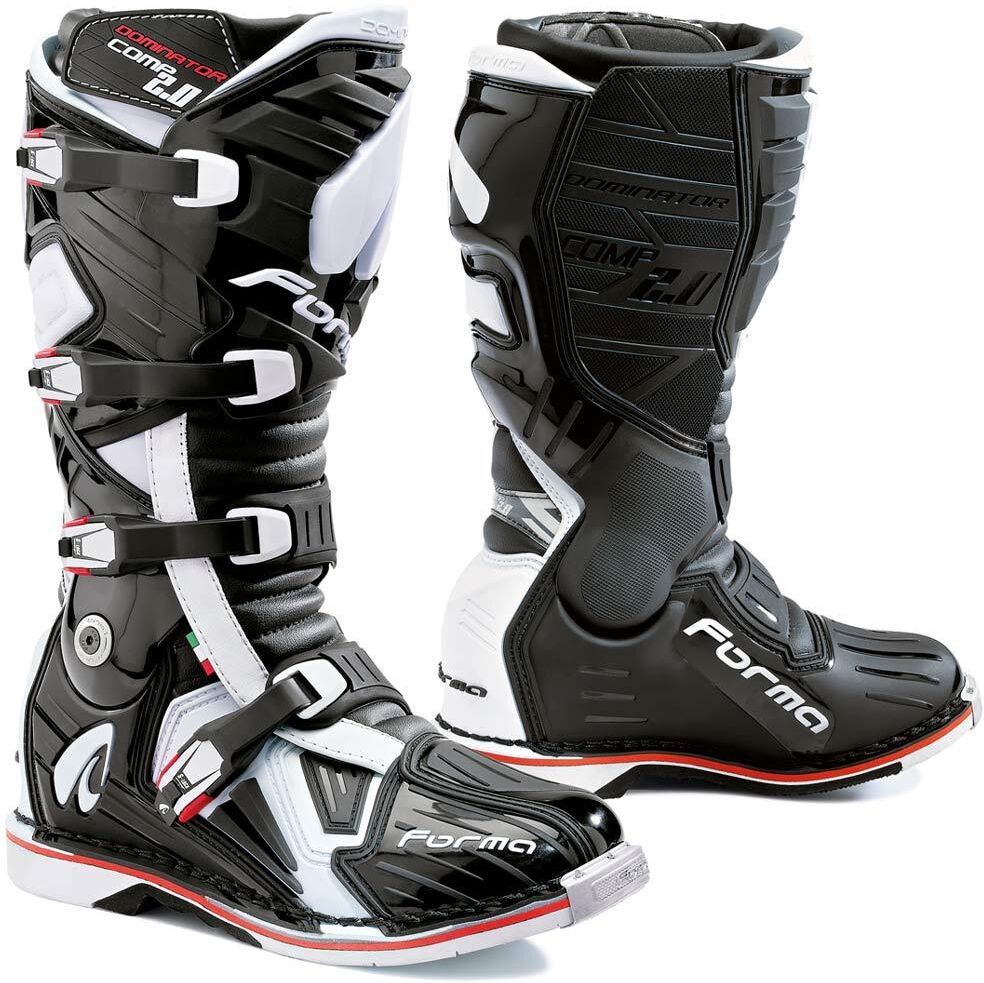 Forma Dominator Comp 2.0 Motocross saappaat  - Musta - Size: 47 Forma Dominator Comp 2.0 Motocross saappaat  - Musta - Size: 47