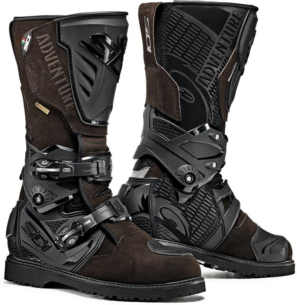 Sidi Adventure 2 Gore-Tex Motorcycle Boots Moottoripyörä saappaat  - Ruskea - Size: 45 Sidi Adventure 2 Gore-Tex Motorcycle Boots Moottoripyörä saappaat  - Ruskea - Size: 45