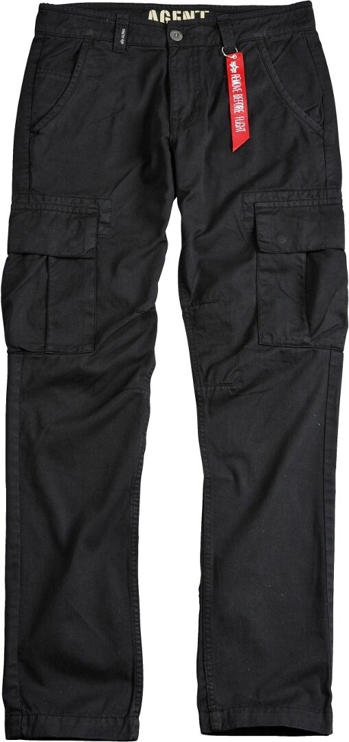 Alpha Industries Agent Housut  - Musta - Size: 32 Alpha Industries Agent Housut  - Musta - Size: 32