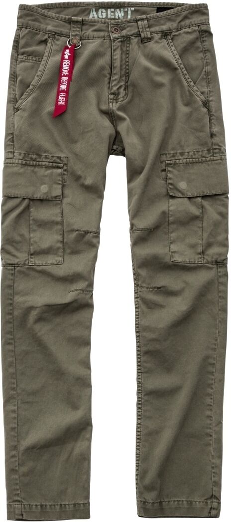Alpha Industries Agent Housut  - Musta - Size: 38 Alpha Industries Agent Housut  - Musta - Size: 38