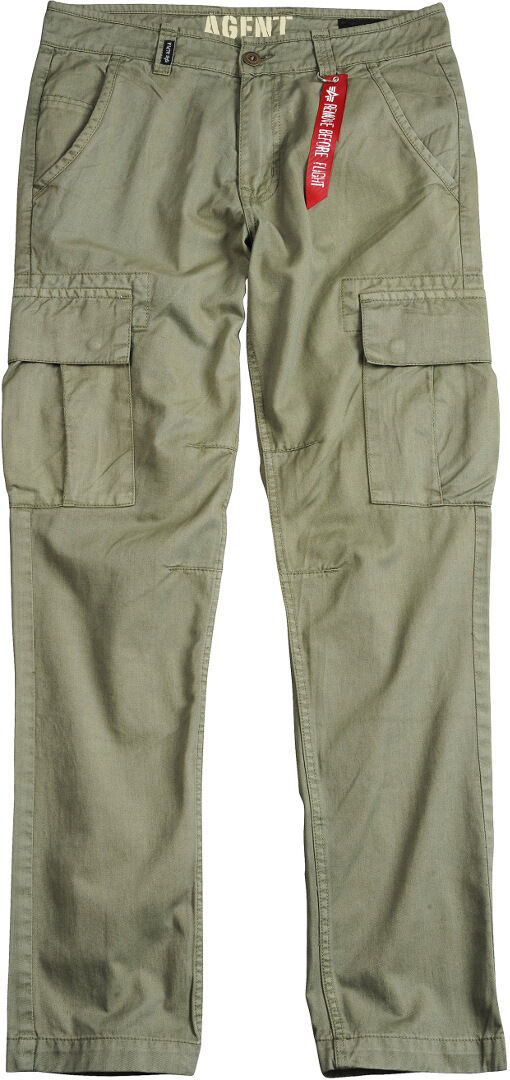 Alpha Industries Agent Housut  - Vihreä - Size: 34 Alpha Industries Agent Housut  - Vihreä - Size: 34