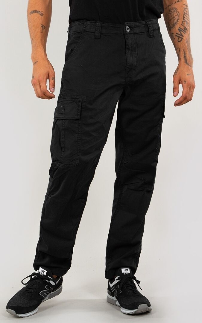 Alpha Industries Squad Housut  - Musta - Size: 36 Alpha Industries Squad Housut  - Musta - Size: 36