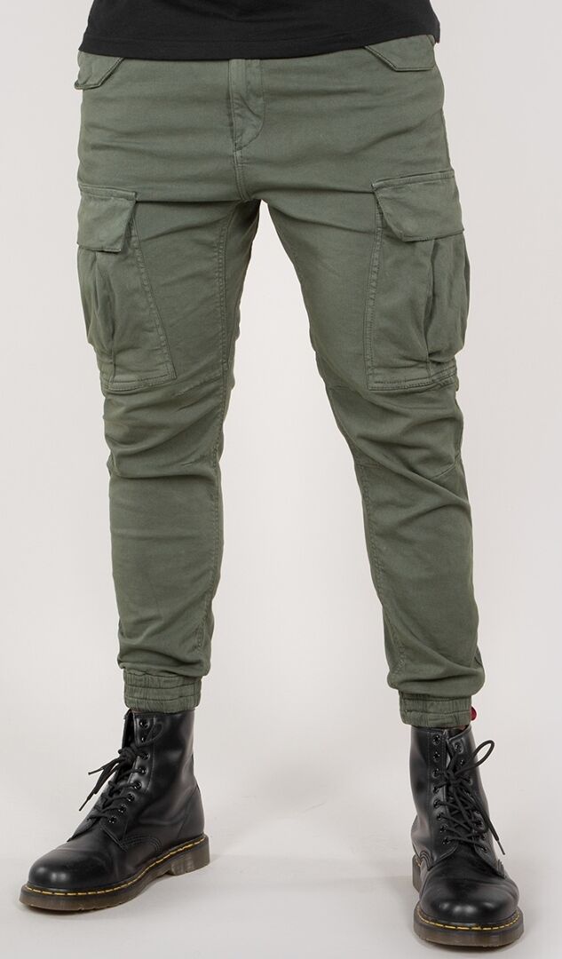 Alpha Industries Airman Housut  - Vihreä - Size: 36