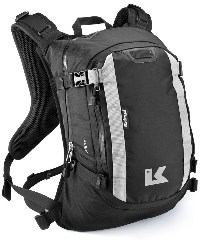 Kriega R15 Backpack Reppu  - Musta - Size: M 11-20l 21-30l