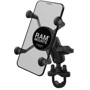 RAM MOUNTS Ram-Kiinnikkeet Ohjaustangon Pidike X-Grip Universal -Pidikkeellä Älypuhelimille - Clamp