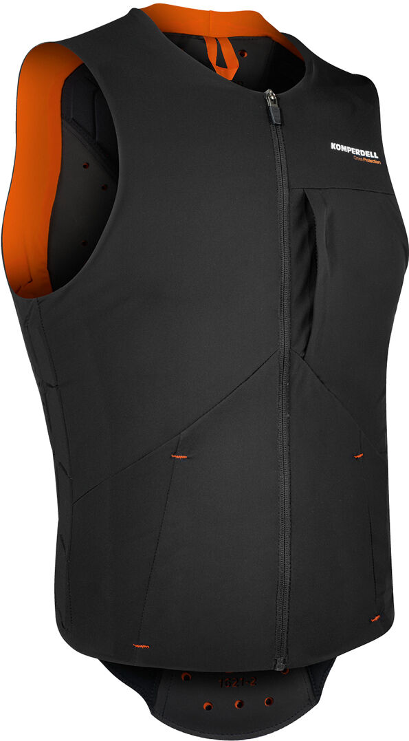Komperdell Pro Suojaliivi Musta Oranssi unisex S Komperdell Pro Suojaliivi Musta Oranssi unisex S