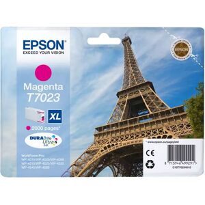 Epson T7023 Ink Cartridge Magenta High Capacity 21.3ml 2.000 Pages 1-Pack Blister Without Alarm