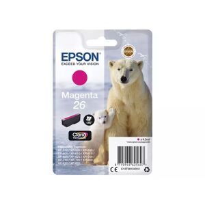 Epson 24 Ink Cartridge Black Standard Capacity 5.1ml 240 Pages 1-Pack Blister Without Alarm
