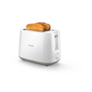 Philips Daily Collection Toaster Hd2581/00 8 Settings Integrated Bun Warming Rack Compact Design