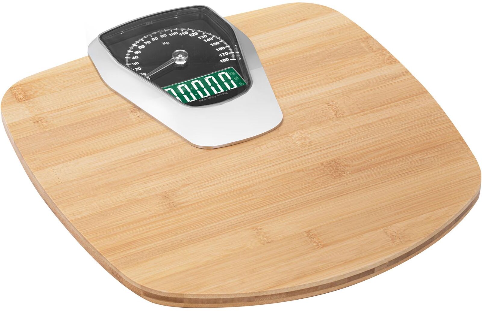 Steinberg Henkilövaaka - bambu - 180 kg Steinberg Henkilövaaka - bambu - 180 kg