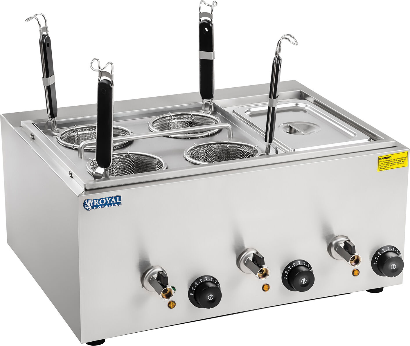 Royal Catering Pastakeitin 4 koria und 1/3 GN-vuoka Royal Catering Pastakeitin 4 koria und 1/3 GN-vuoka