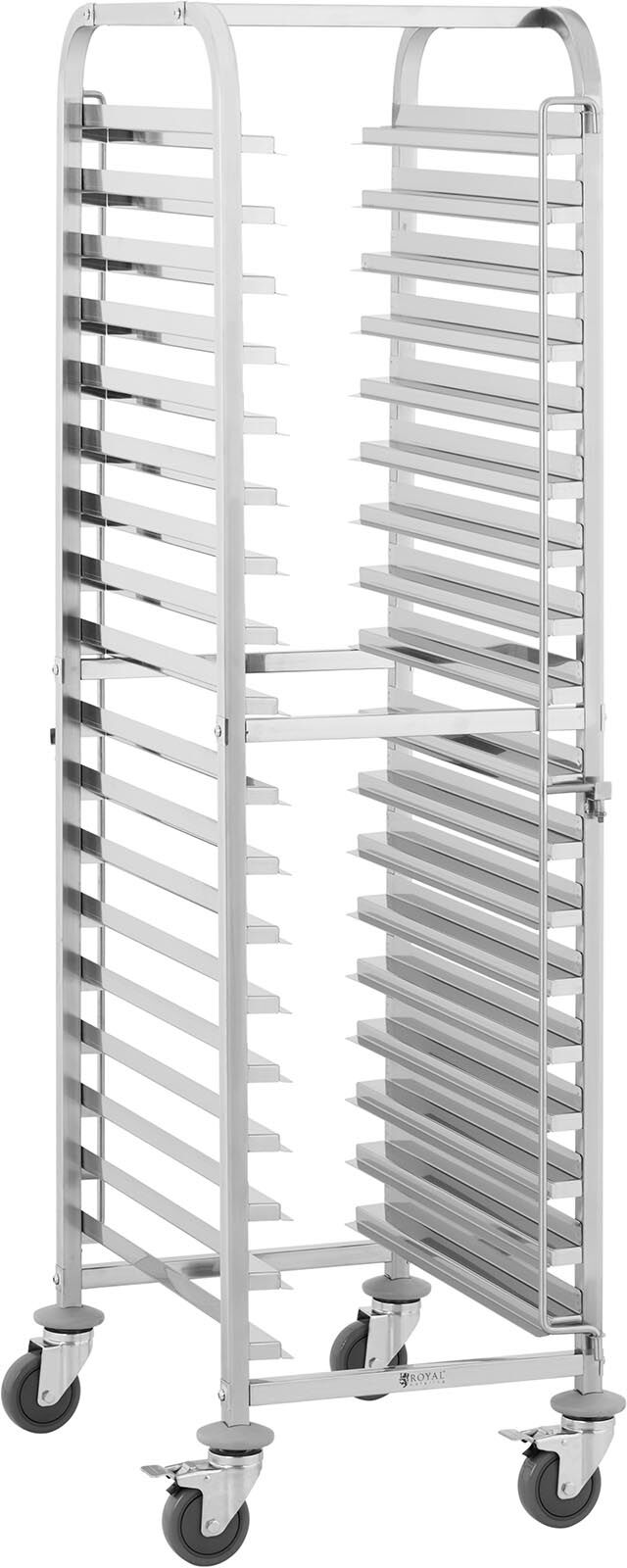 Royal Catering Johdevaunu - 18 tasoa - 112 kg Royal Catering Johdevaunu - 18 tasoa - 112 kg