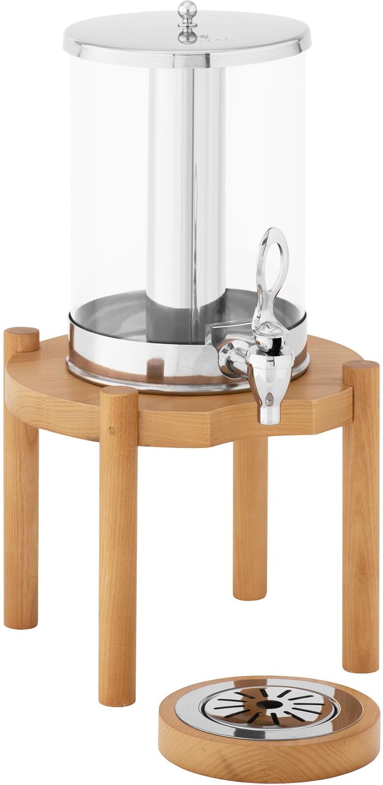 Royal Catering Mehuannostelija - 7 L - jäähdytysjärjestelmä - puujalusta Royal Catering Mehuannostelija - 7 L - jäähdytysjärjestelmä - puujalusta